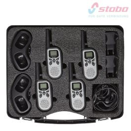 Stabo Freecomm 400 PMR Kit de 4 radios