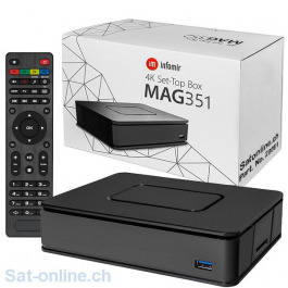 Récepteur IPTV MAG 351 UHD Premium 4K Streambox
