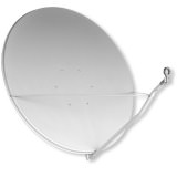 Antenne satellite Gibertini 150cm gris clair