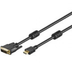 HDMI auf DVI Kabel m/m für HDTV 1 Meter