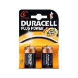 Batteries 2 pièces bébé Duracell LR14c