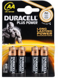 Batterie Duracell LR06 AA, 4 pezzi