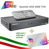 4K Tivusat Opentel UHD 4000 TVS active!