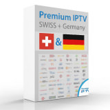 IPTV FTA canali Svizzera + Germania 12 mesi