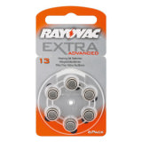 Pile a bottone Rayovac PR48/13A Extra Advanced 6 pezzi