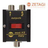 Zetagi V2 - 2-fach Antennenumschalter