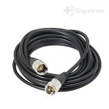 Câble coaxial RG 58 avec 2x fiches PL de 1,5 mètre