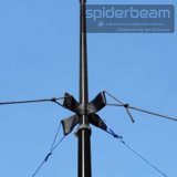 Mat Spiderbeam 10m télescopique fibre de verre canne à peche