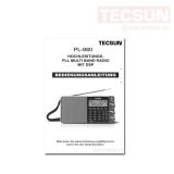 Tecsun PL-880 manuale in tedesco