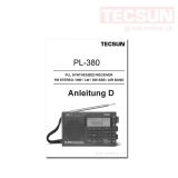 Tecsun PL-380 DSP manual allemand