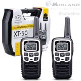 Midland XT50 Adventure Radio portative PMR, lot de 2