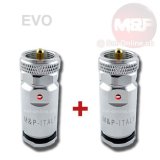 Messi & Paoloni EVO PL-Connecteurs set de 2 pour 10mm coaxial cable