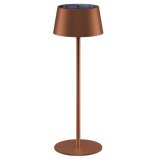 Lampe de table LED sans fil Bronze Solar