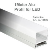 Bande LED profilé aluminium 1 mètre