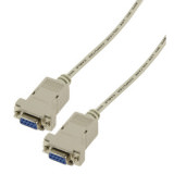 Câble Série DB9 W / W 3.00 m Nullmodem