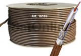 Câble coaxial brun Sat, bobine de 100 mètres