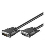 Kabel DVI-D 24+1 Stecker / Buchse 5Meter