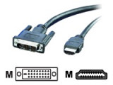 HDMI auf DVI Kabel m/m für HDTV 5 Meter