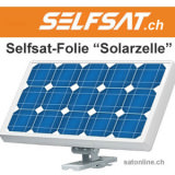 Film spécial Selfsat cellule solaire